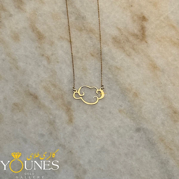 گردنبند ابر مینیمال طلا